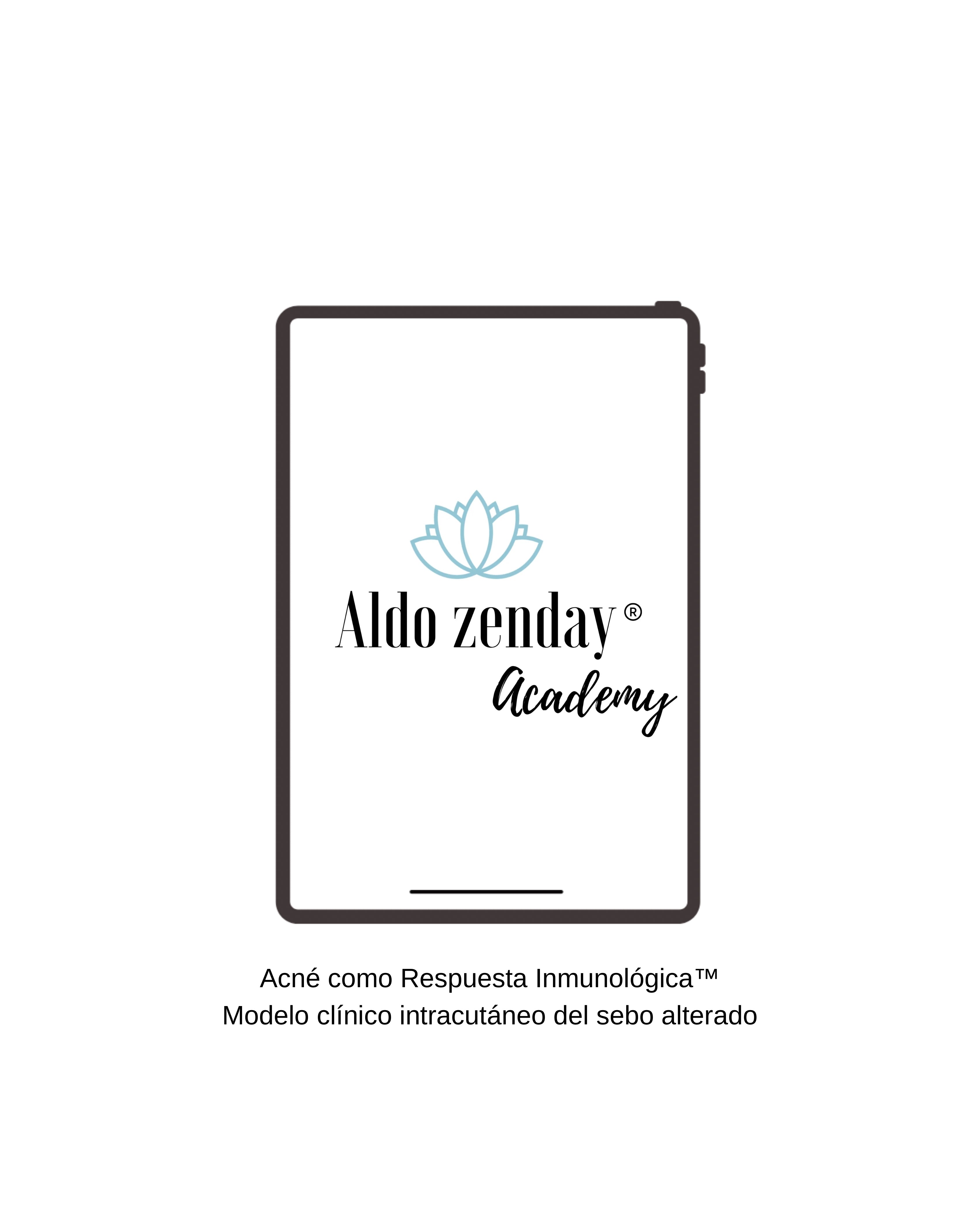 Acné como Respuesta Inmunológica™ Modelo clínico intracutáneo del sebo alterado