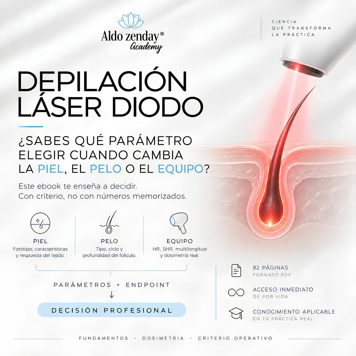 DEPILACIÓN LÁSER DIODO Y MULTIONDA